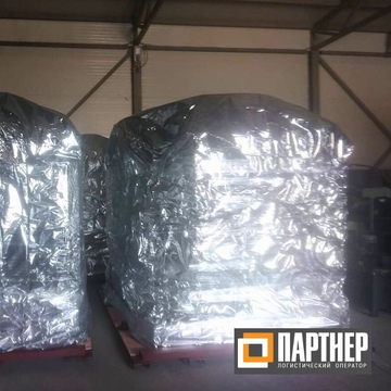  Фотография размещения токарных станков на складской площади для временного хранения 